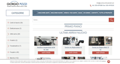Desktop Screenshot of pozzimacchineutensili.com